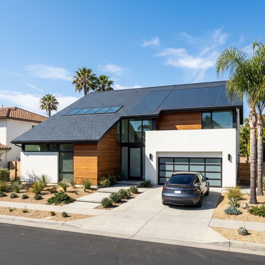 Custom Green Construction project: Solar Roof Integration in Irvine, CA